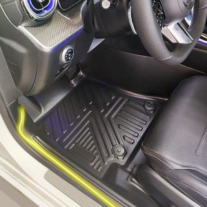 Премиальные автомобильные коврики 5D из TPE для Mercedes-Benz C-Class C200