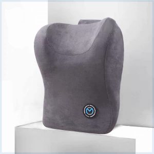 Ортопедическая автомобильная подушка для поясницы Memory Foam (Серыи)
