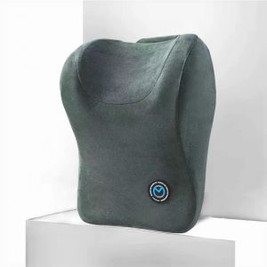 Ортопедическая автомобильная подушка для поясницы Memory Foam (Зеленая)