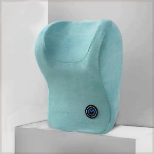 Ортопедическая автомобильная подушка для поясницы Memory Foam (Мятная)