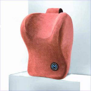 Ортопедическая автомобильная подушка для поясницы Memory Foam (Терракотовая)